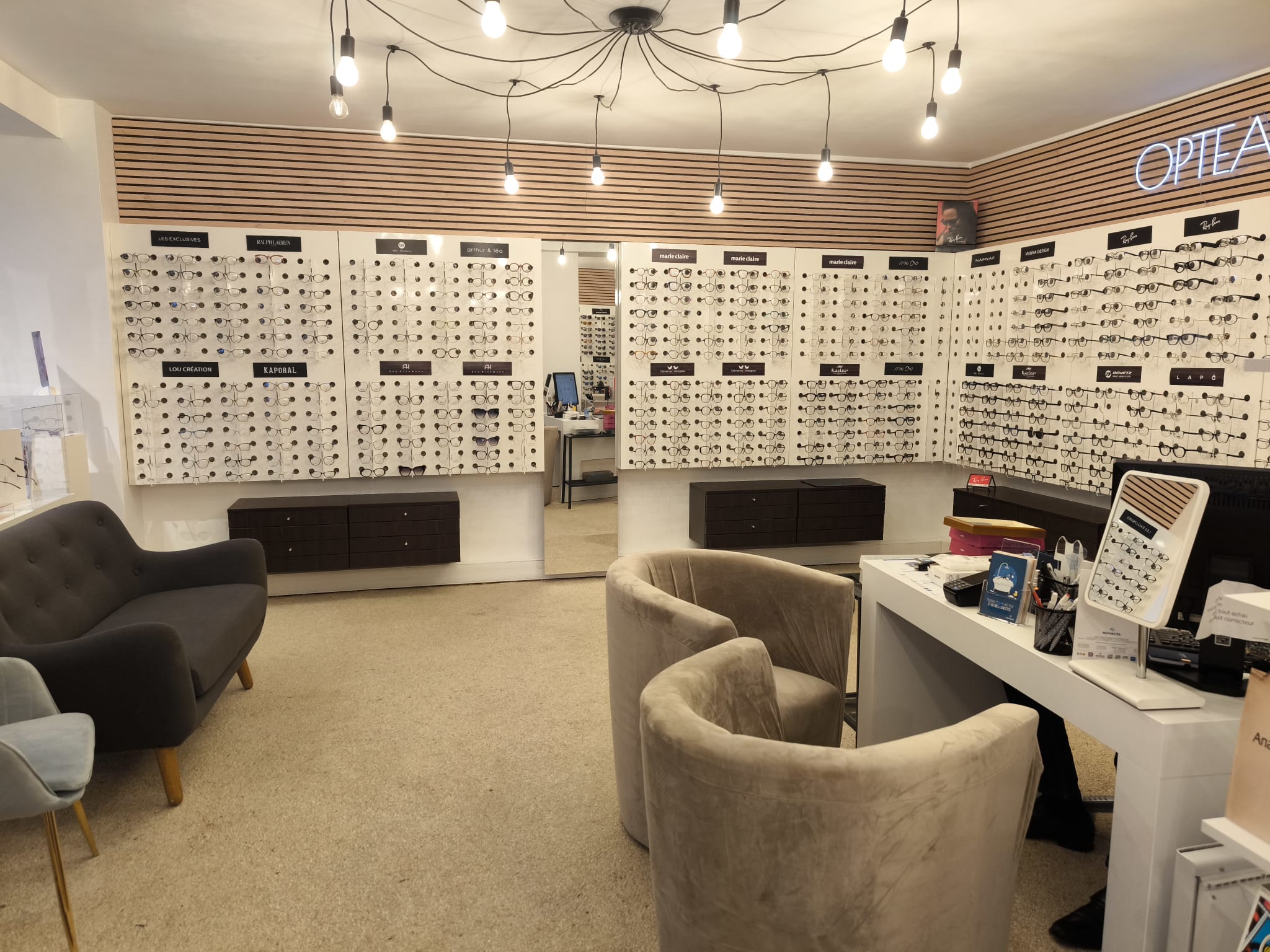 optea showroom indoor